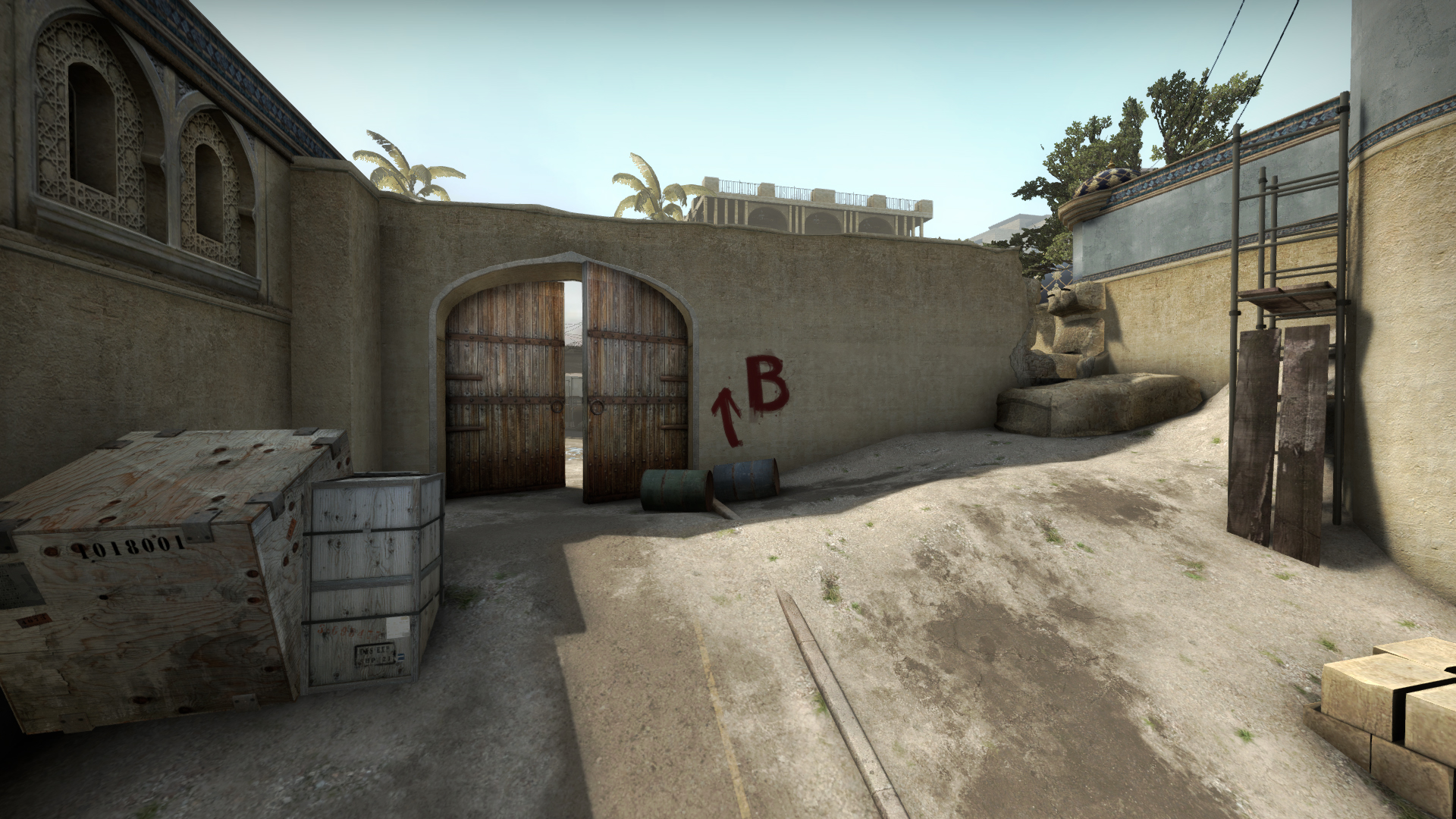 Dust 2 B Doors