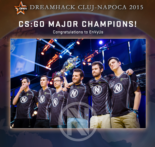 DreamHack Cluj Napoca 2015 Winners - Envyus